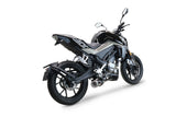 Escape GPR M3 Inox para Cf Moto 300 NK 2022-2024, sistema completo