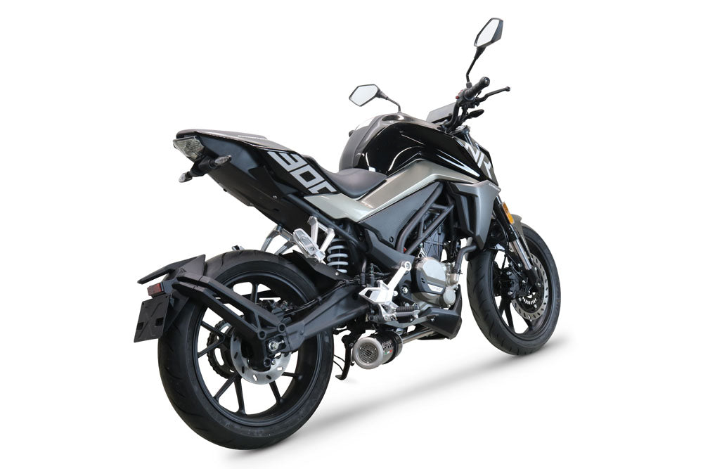 Escape GPR M3 Poppy para CF Moto 300 NK 2022-2024, sistema completo