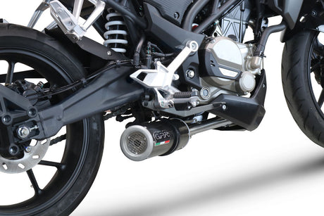 CF Moto 300 NK 2022-2024 Exhaust GPR M3 Poppy Full System - photo 7
