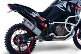 Escape GPR doble de acero inoxidable deslizante para Honda CRF1100L Africa Twin 2020-2025