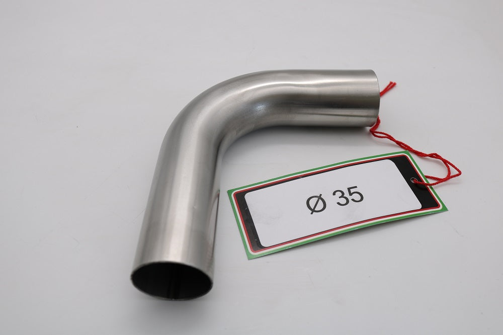 Cafè Racer 1980-2021 Exhaust GPR Curva inox - Inox Curve Diam 45 Link Pipe