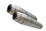 Yamaha Xj 600 Diversion 1984-1991 Exhaust GPR Deeptone Inox Cafè Racer Dual Silencers Only