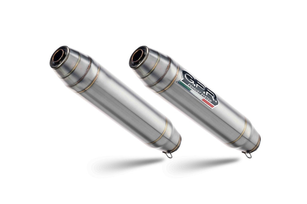 Royal Enfield Continental 650 2019-2020 Exhaust GPR Deeptone Inox Dual Slip On