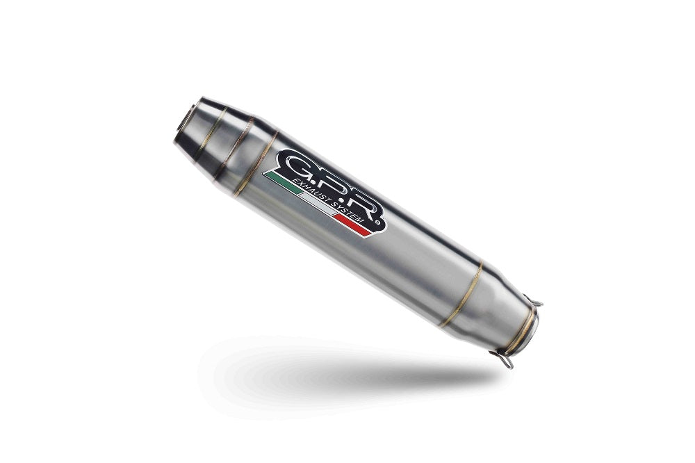Escape GPR Deeptone Inox Slip-On Race para Fantic Motor 125 XEF Enduro Competición/Rendimiento 2021-2023