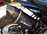 Derbi Senda Drd 125 R - SM 2009-2013 Exhaust GPR Furore Nero Slip-On Race
