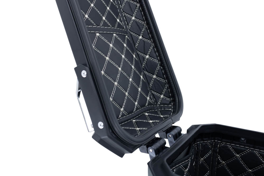 Benelli TRK 502 2021-2024 Side Cases 38 Liters + 38 Liters GPR TECH Black Aluminum