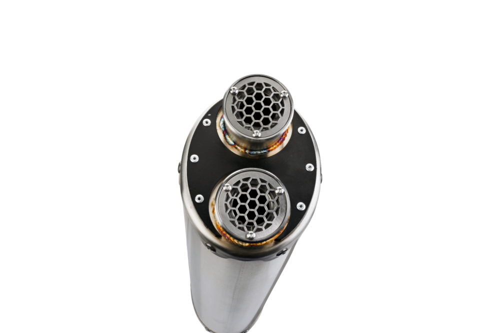 Escape GPR Dual Inox Slip-On Race para Voge 900DSX 2024-2025