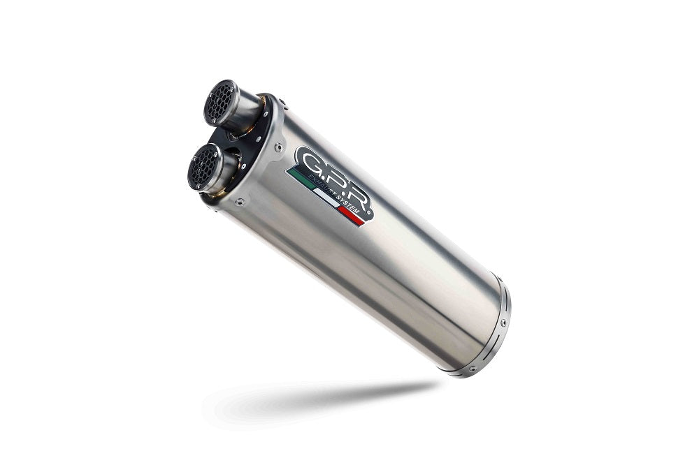 Aprilia Tuareg 660 2021-2024 Exhaust GPR Dual Inox Slip-On