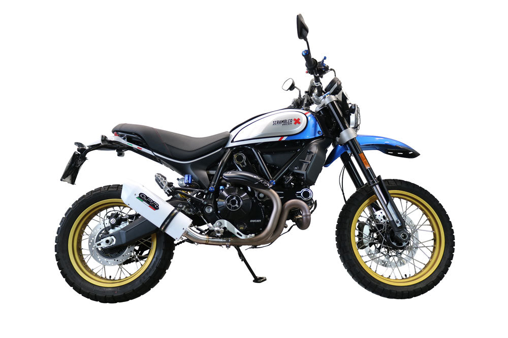 Ducati Scrambler 800 2021-2022 Exhaust GPR Albus Ceramic Slip-On