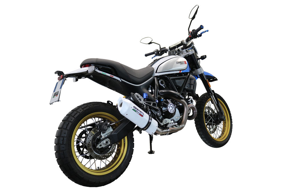 Ducati Scrambler 800 2021-2022 Exhaust GPR Albus Ceramic Slip-On