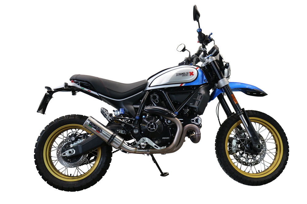 Ducati Scrambler 800 2021-2022 Exhaust GPR M3 Inox Slip-On Catalyzed