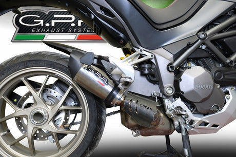 Ducati Multistrada 1260 2018-2020 Exhaust GPR Grand Prix Evo Titanium Slip-On - photo 4