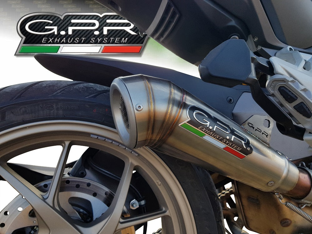 Ducati Multistrada 1260 2018-2020 Exhaust GPR Powercone Evo Slip-On