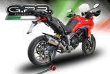 Échappement GPR Grand Prix Evo Titanium Système Intermédiaire pour Ducati Multistrada 950 2017-2020
