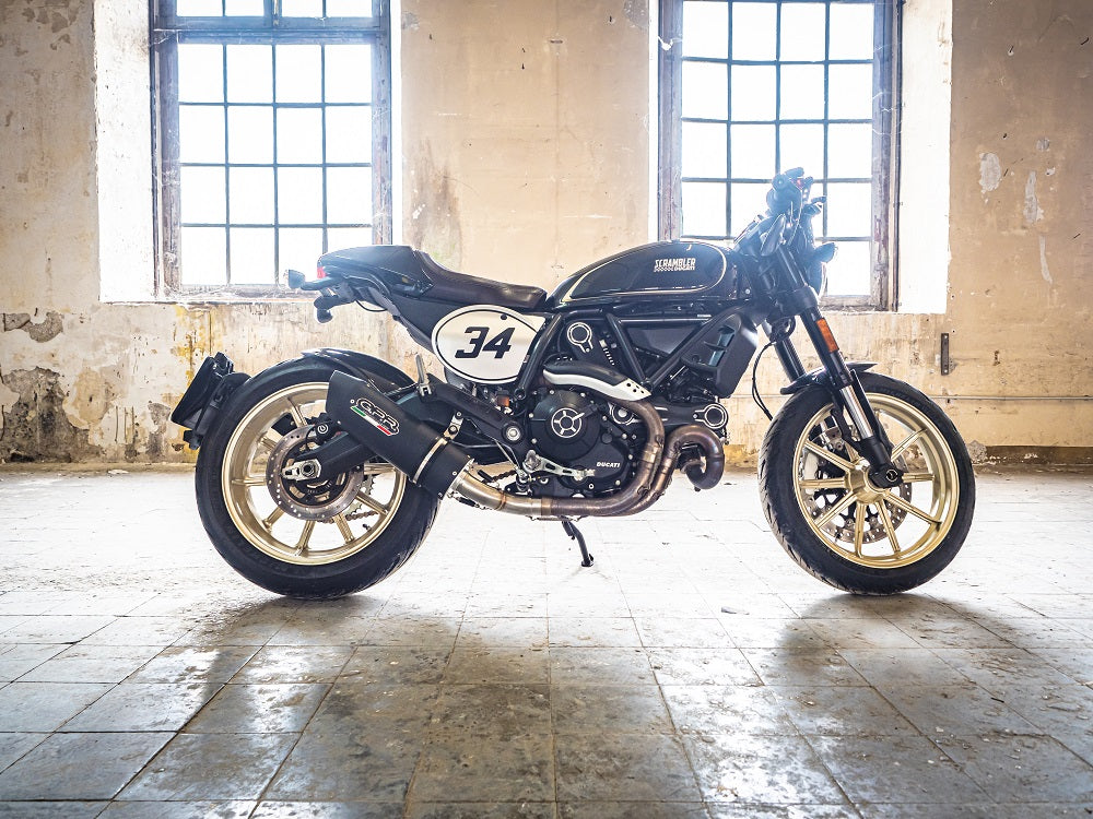 Ducati Scrambler 800 2017-2020 Exhaust GPR Furore Poppy Slip-On