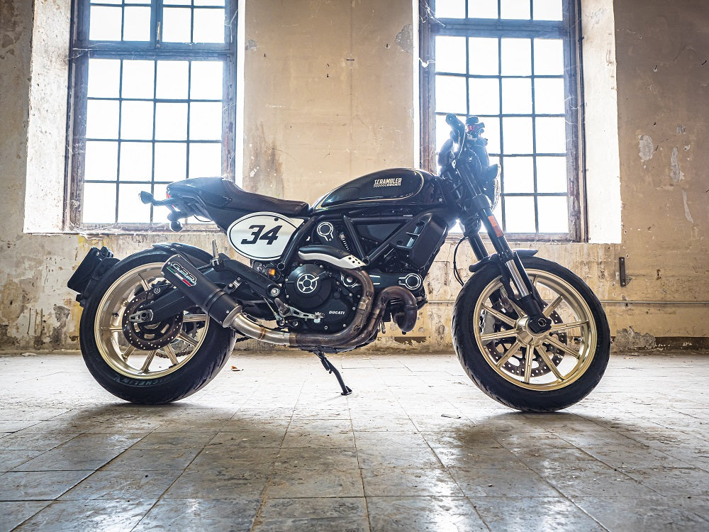 Ducati Scrambler 800 2015-2016 Exhaust GPR M3 Black Titanium Slip-On Race