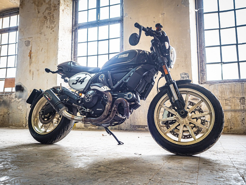 Ducati Scrambler 800 2015-2016 Exhaust GPR M3 Black Titanium Slip-On Race