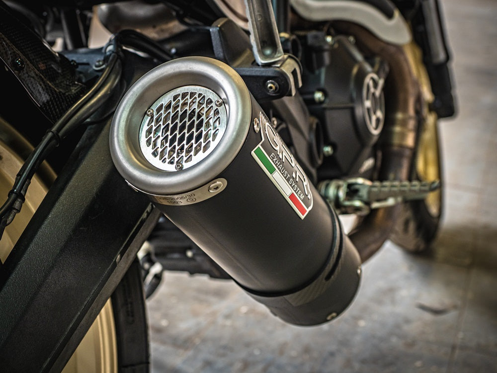 Ducati Scrambler 800 2015-2016 Exhaust GPR M3 Black Titanium Slip-On Race