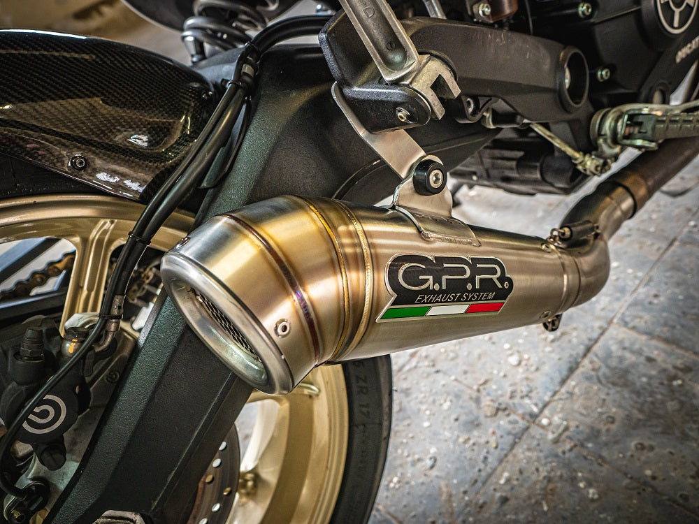 Ducati Scrambler 800 2015-2016 Exhaust GPR Powercone Evo Slip-On Race