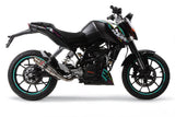 KTM 200 Duke 2012-2020 Exhaust GPR Deeptone Inox Slip-On Race