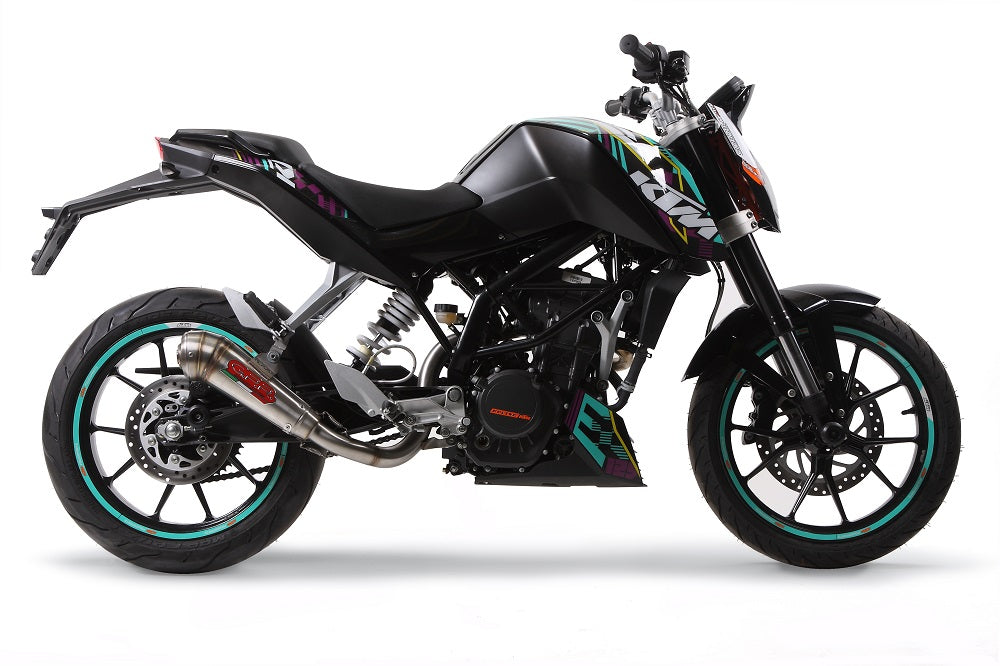 Escape GPR Powercone Evo Slip-On para KTM 125 Duke 2011-2016