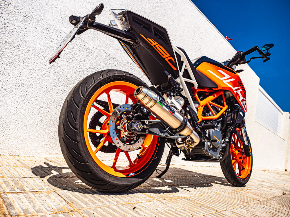 Escape GPR Deeptone Inox Slip-On Race para KTM 250 Duke 2017-2020