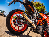 Escape GPR Deeptone Inox Slip-On Race para KTM 390 DUKE 2017-2020