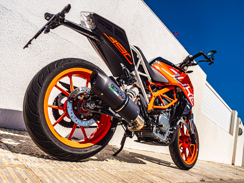 Escape GPR Furore Nero Slip-On para KTM 200 Duke 2012-2020