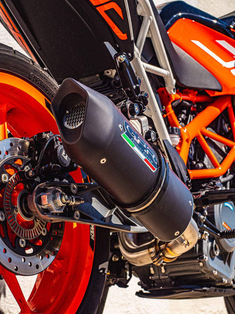 Escape GPR Furore Nero Slip-On para KTM 125 Duke 2017-2020