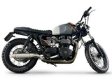 Triumph BONNEVILLE T100 2001-2014 Exhaust GPR Deeptone Inox Dual Slip On Race