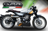 F.B. Mondial Hps 125 2018-2020 Exhaust GPR Deeptone Inox Full System