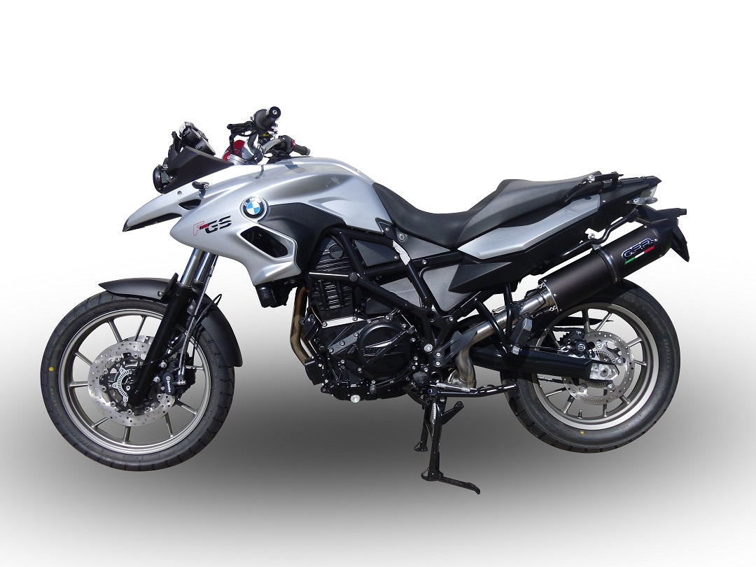 BMW F700GS 2016-2018 Exhaust GPR Furore Evo4 Nero Slip-On - photo 6
