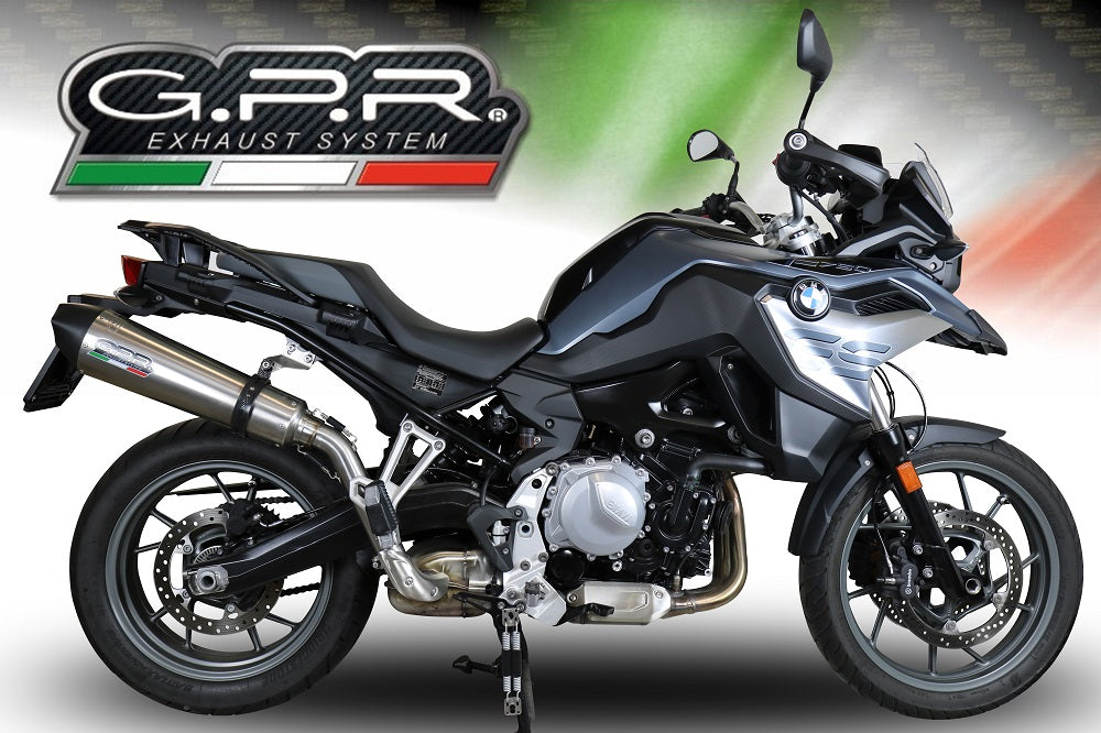 BMW F750GS 2021-2024 Exhaust GPR Grand Prix Evo Titanium Slip-On - photo 4
