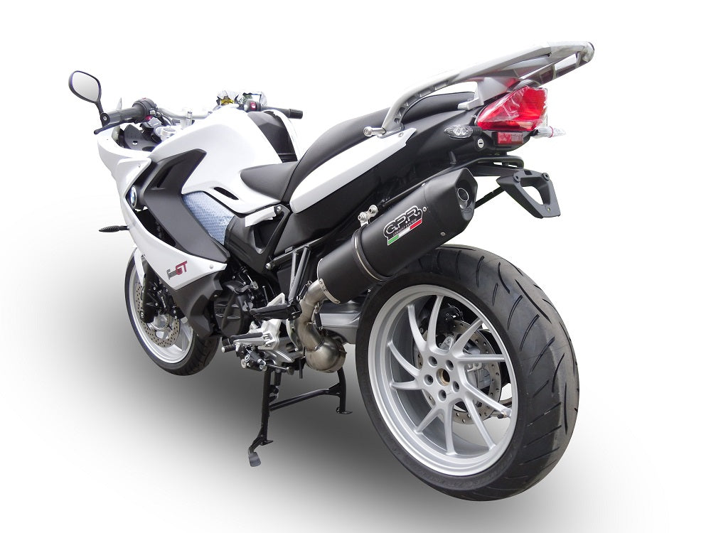 BMW F800GT 2012-2016 Exhaust GPR Furore Nero Slip-On