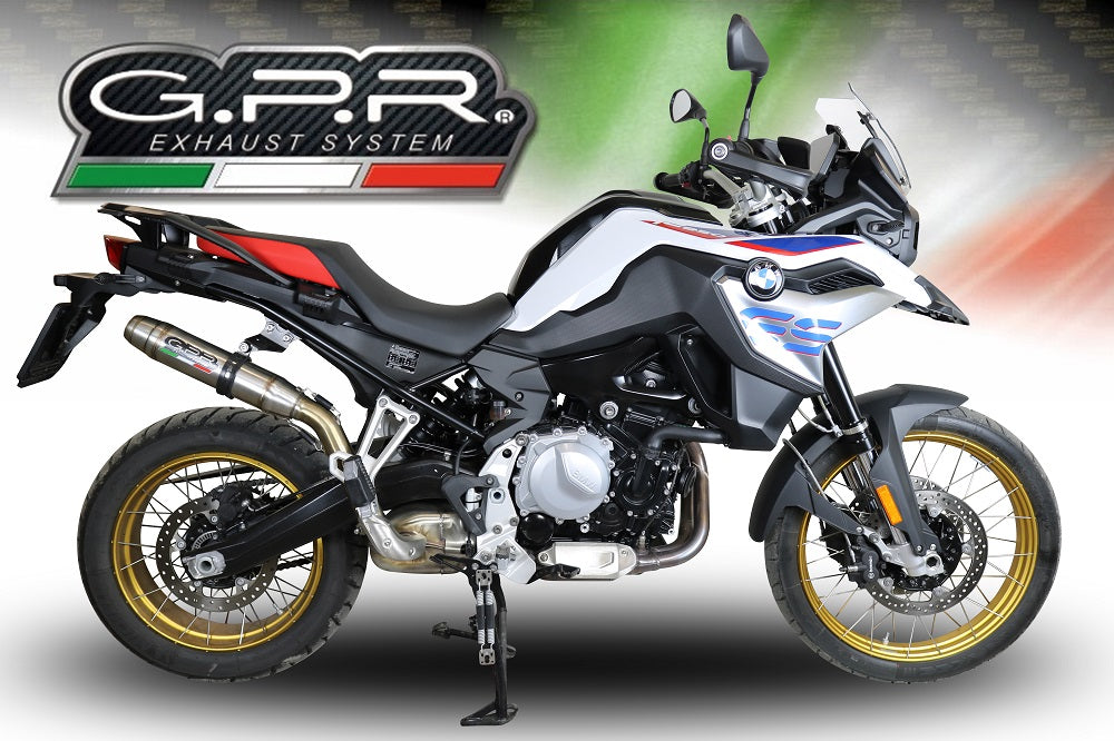 BMW F850GS - Adventure 2018-2020 Exhaust GPR Deeptone Inox Slip-On