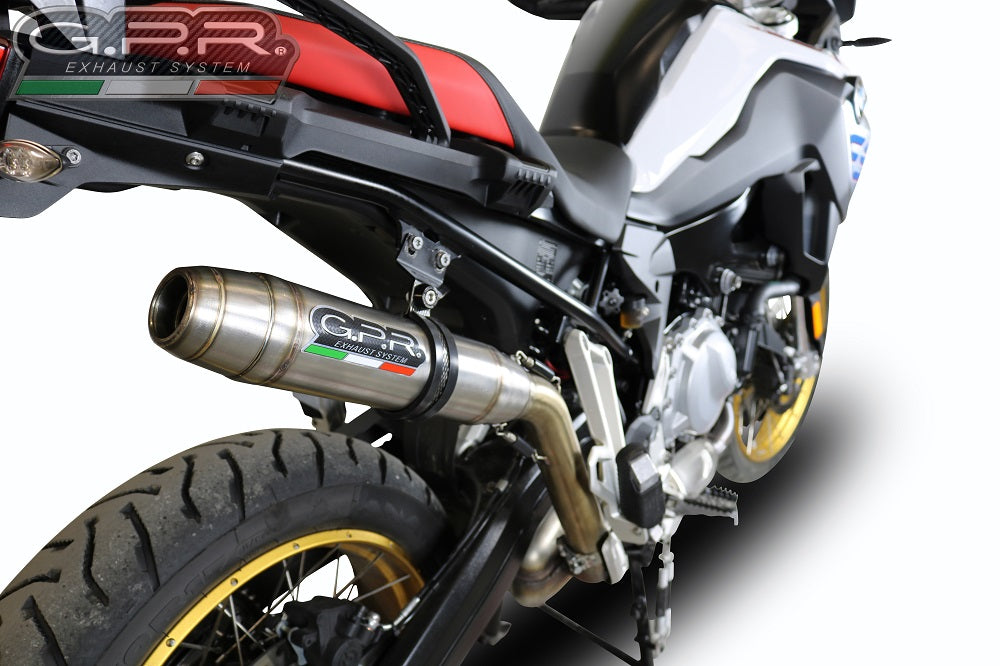 BMW F850GS - Adventure 2018-2020 Exhaust GPR Deeptone Inox Slip-On