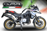 BMW F900Gs Adventure 2024-2025 Exhaust GPR Furore Evo4 Nero Slip-On