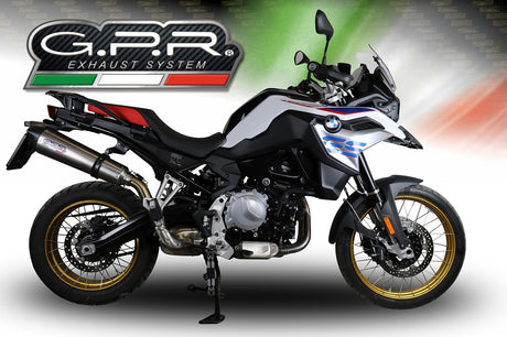BMW F800GS 2024-2026 Exhaust GPR Grand Prix Evo Titanium Slip-On - photo 4