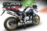 BMW F850GS - Adventure 2018-2020 Exhaust GPR M3 Inox Slip-On