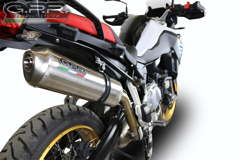 BMW F850GS - Adventure 2018-2020 Exhaust GPR Satinox Slip-On