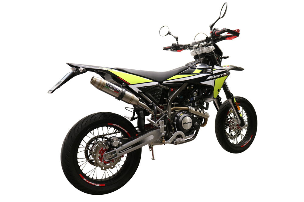 Fantic Motor 125 XMF Motard Competition/Performance 2021-2023 Exhaust GPR Deeptone Inox Slip-On Race