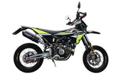 Fantic Motor 125 XEF Enduro Competition/Performance 2021-2023 Exhaust GPR Furore Evo4 Nero Slip-On Race