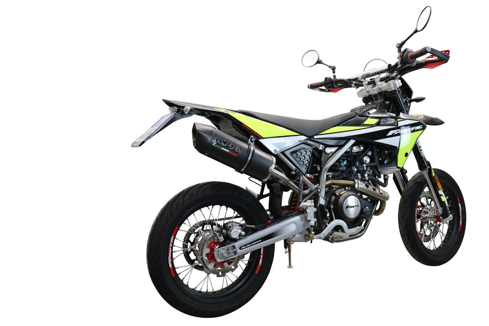 Fantic Motor 125 XEF Enduro Competition/Performance 2021-2023 Exhaust GPR Furore Evo4 Nero Slip-On Race