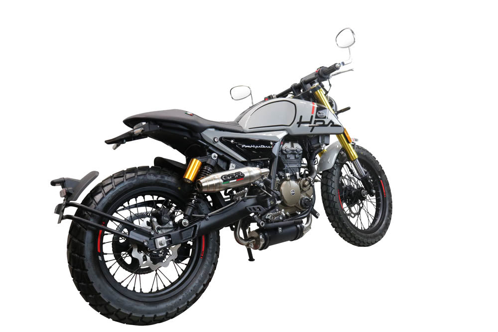 F.B. Mondial Hps 125 2021-2023 Exhaust GPR Deeptone Inox Full System