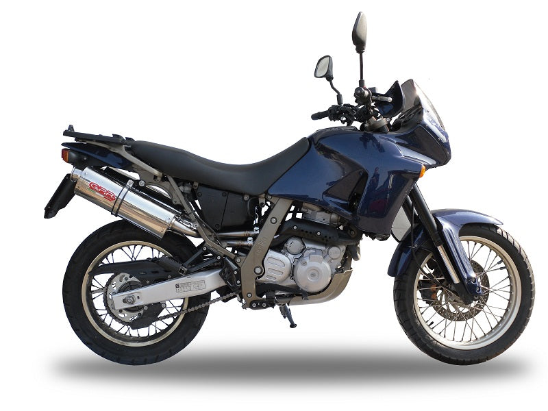 Escape GPR Trioval Slip-On Doble para Aprilia Pegaso 3 650 1997-2000