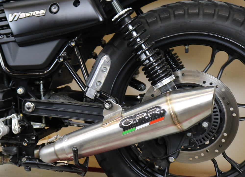 Moto Guzzi V7 III Special V7 III Stone V7 III Carbon 2017-2018 Exhaust GPR Vintacone Full System Race