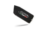 Escape GPR Furore Evo4 Nero Slip-On para Suzuki GSXS 1000 2017-2020