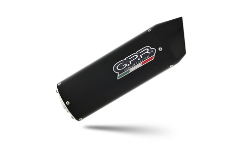 Aprilia Pegaso 3 650 1997-2004 Exhaust GPR Furore Nero Dual Slip On - photo 6