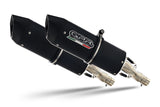 Aprilia TUONO 1000 R FACTORY 2006-2010 Exhaust GPR Furore Nero Dual Slip On High Level Race