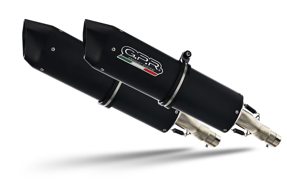 Suzuki Hayabusa 2017-2020 Exhaust GPR Furore Evo4 Nero Dual Slip On